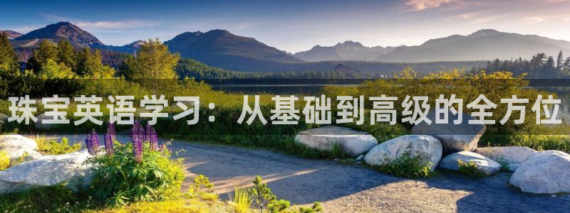 众腾娱乐注册:珠宝英语学习:从基础到高级的全方位