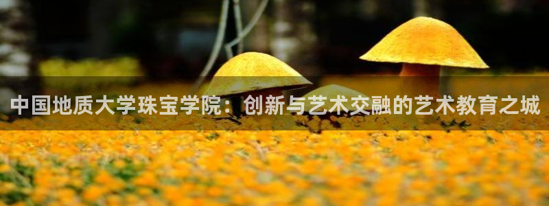 腾耀3娱乐众推8 28:中国地质大学珠宝学院:创新与艺术交融